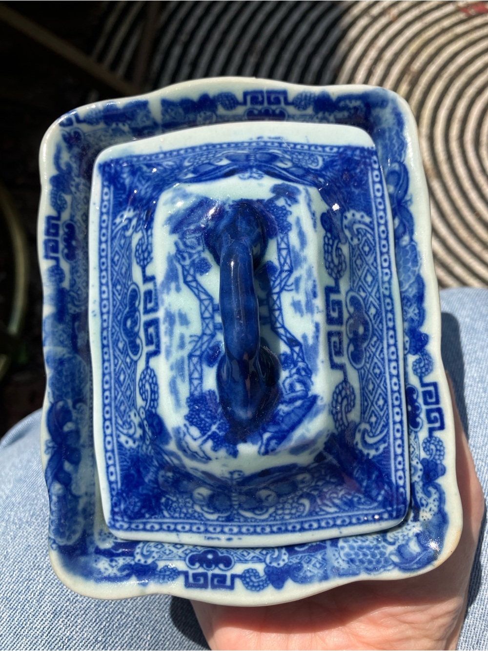 Victoria Ware Ironstone Three Piece Soap Dish